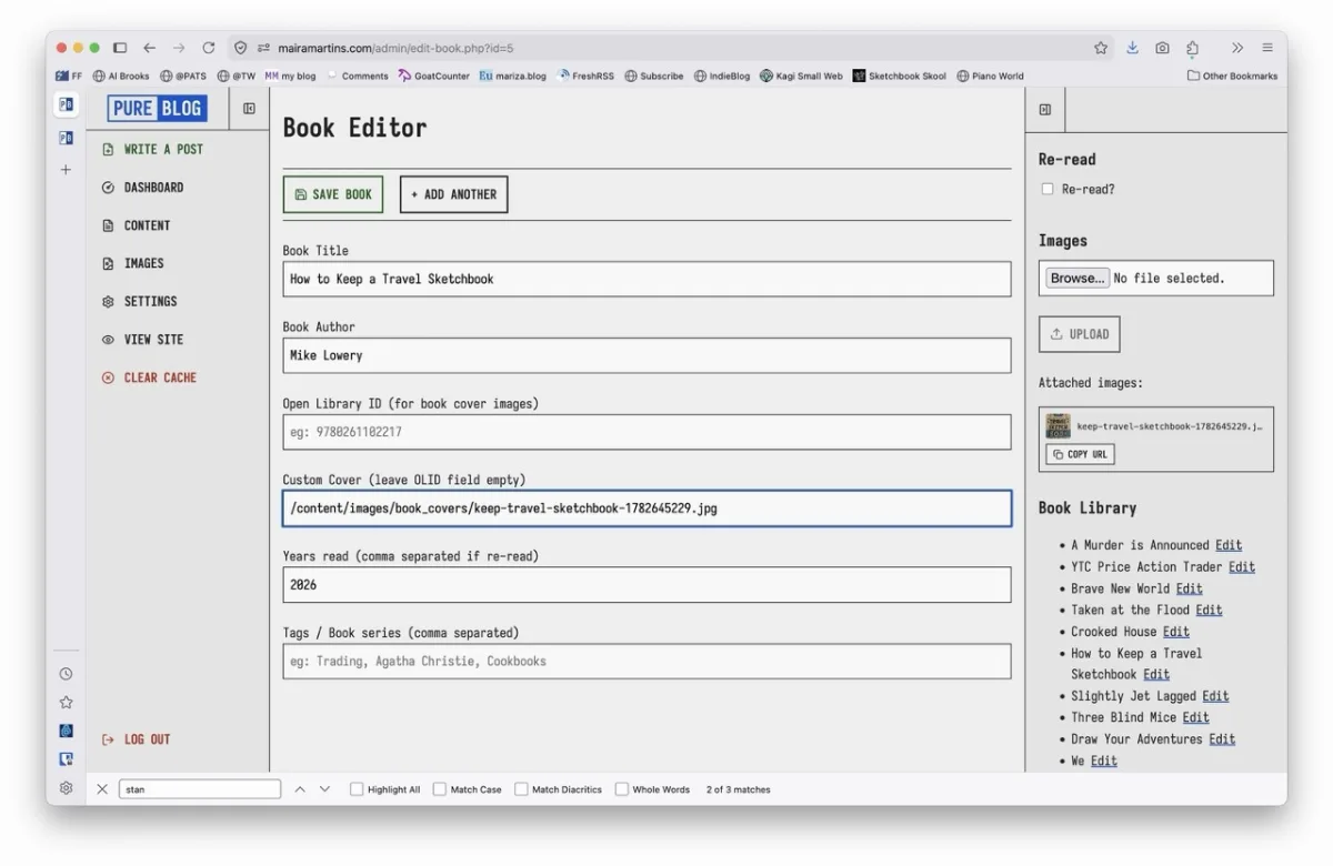 book editor